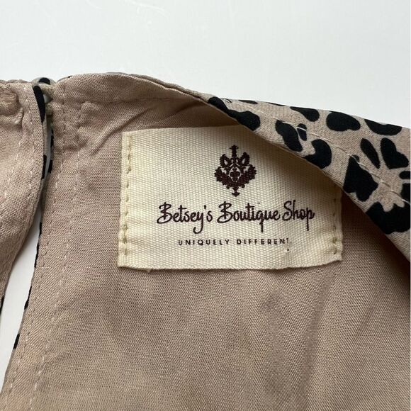 Animal Print Tiered Ruffled Maxi Dress Large Unleash Your Inner Glam-Zebra! - Picture 3 of 14